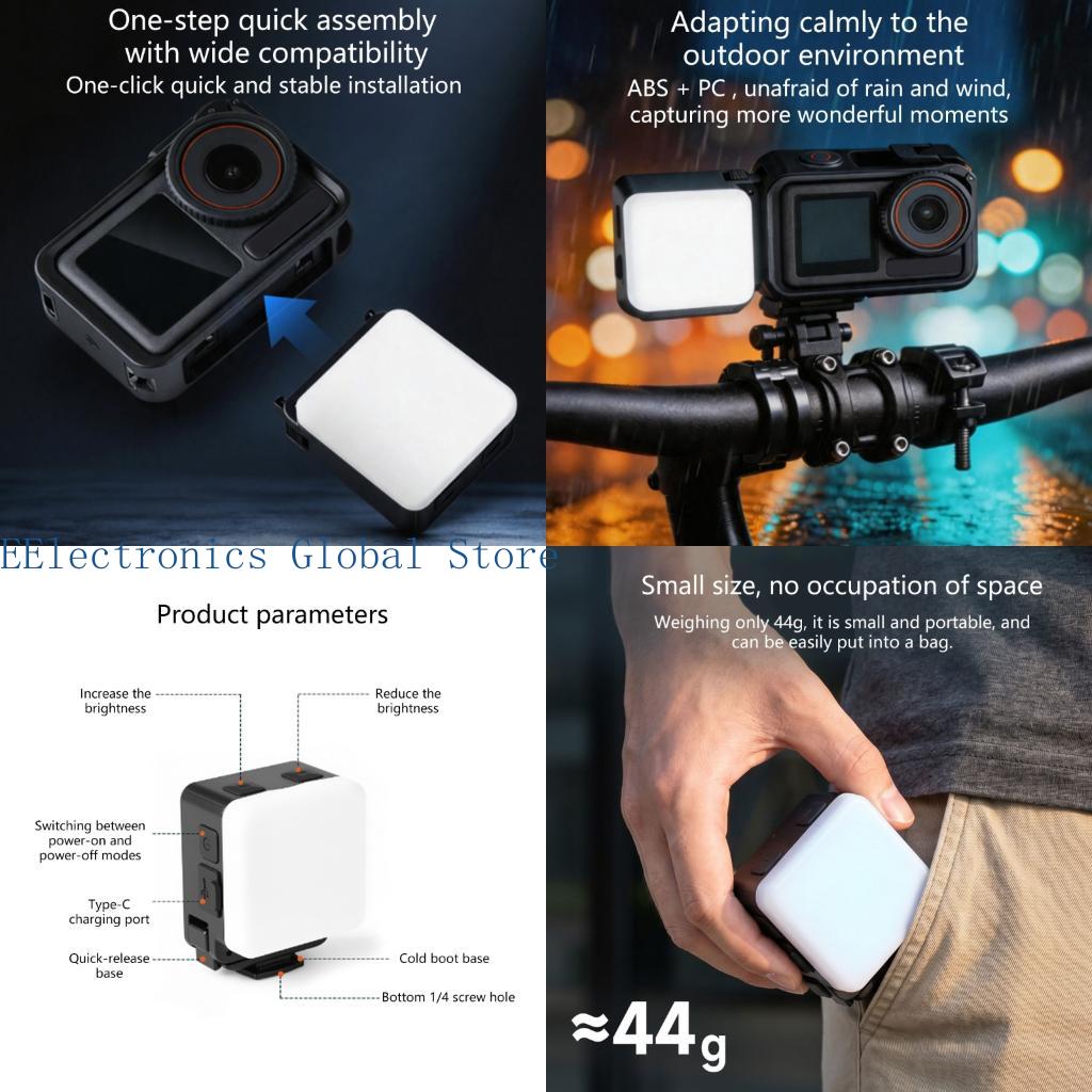 Photography Lighting Reference - Cámara fotografía portátil recargable tipo C