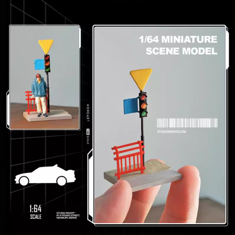 Photography Lighting Simulation - Barandilla de semáforo de simulación 1:64,