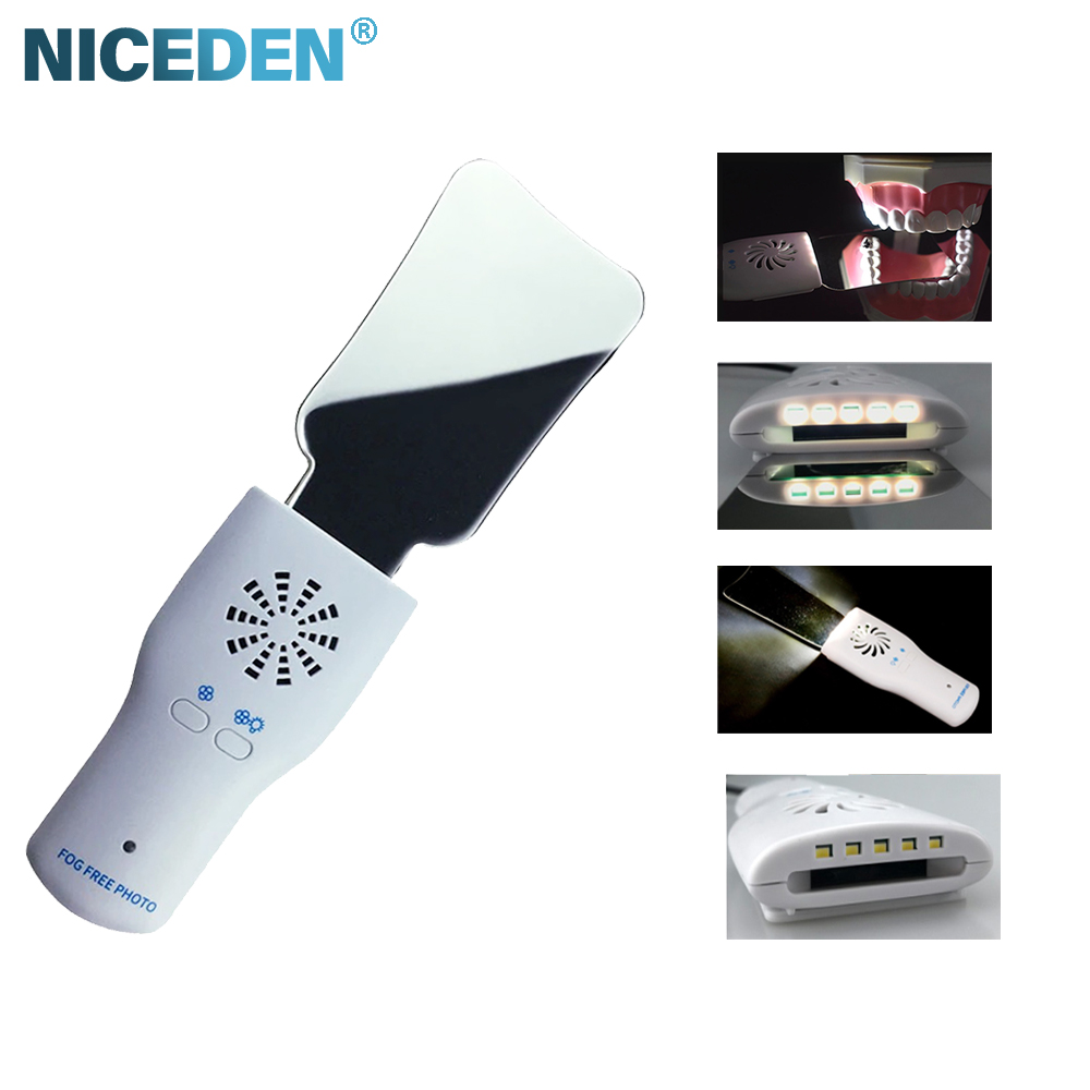 Photography Lighting Setup - Juego de espejo antiniebla Dental, Reflector