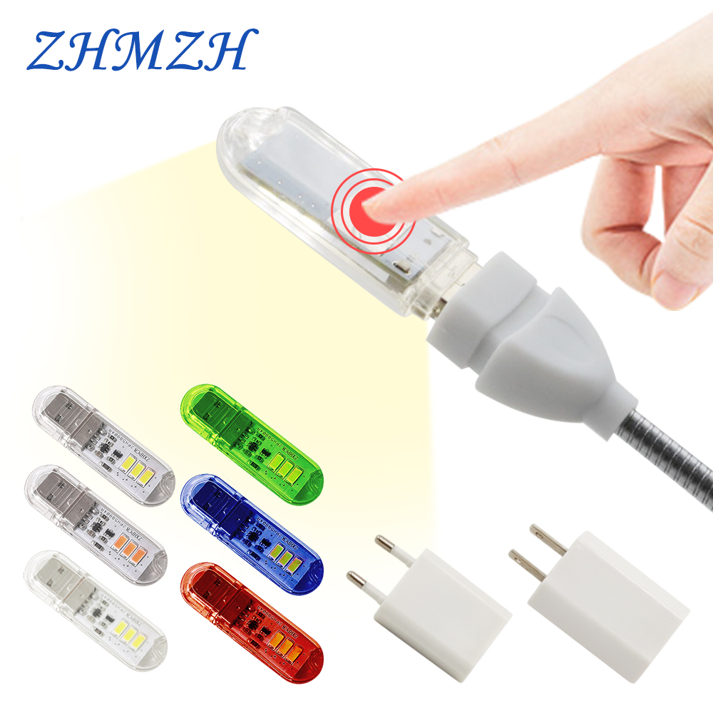 Photography Lighting Book - Interruptor táctil DC5V USB LED Mini