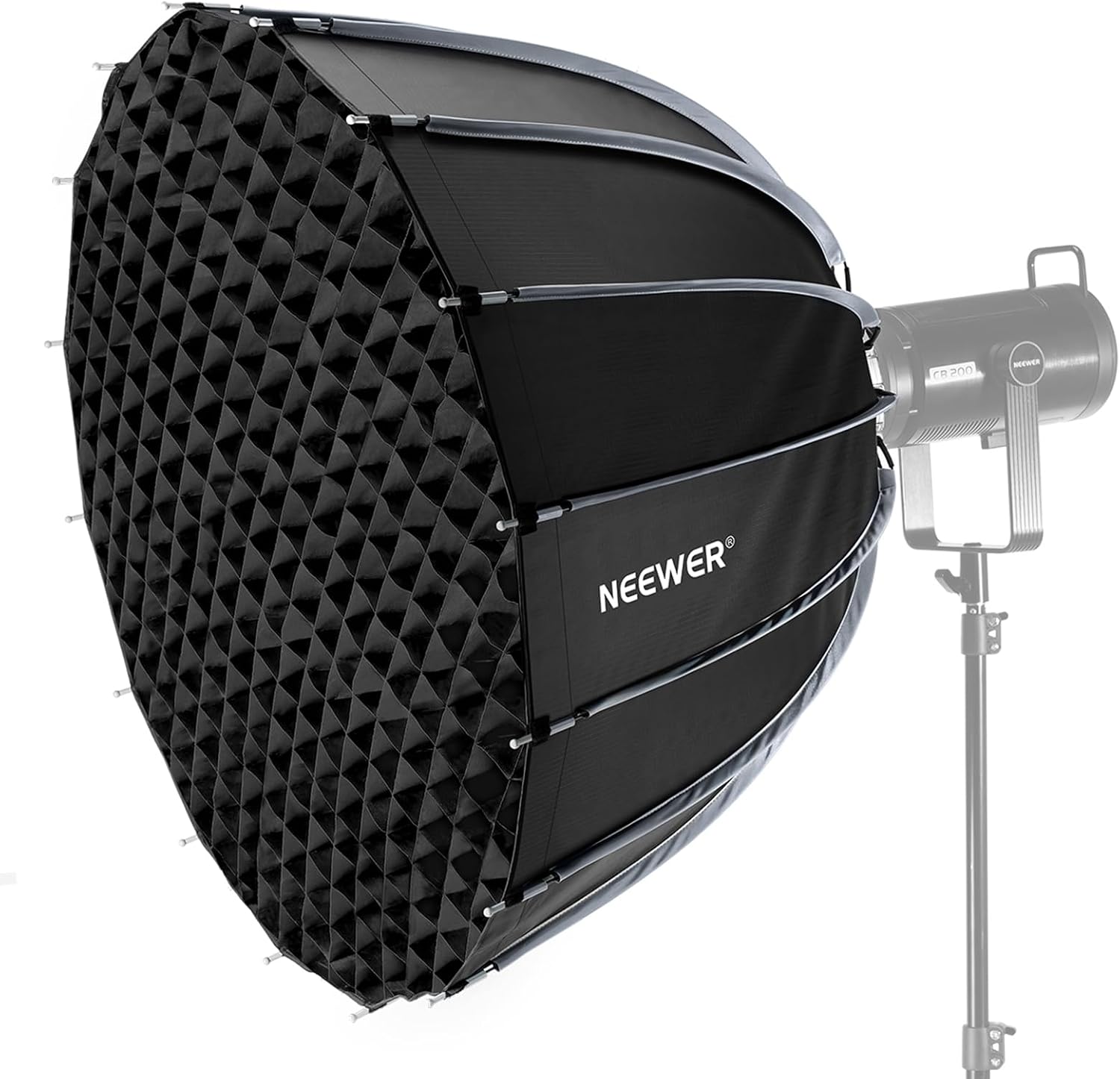 Photography Lighting Softbox - Softbox Parabólico con Montura Bowens, Kit