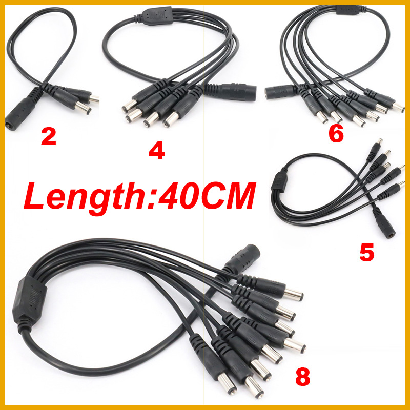 Macro Photography Led Lighting - Nuevo cable divisor de alimentación CC