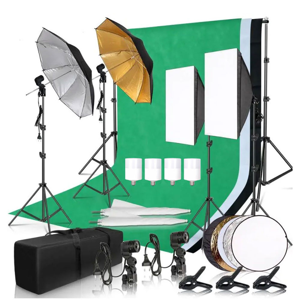 Photography Lightning - Kit de Iluminación para Estudio Fotográfico