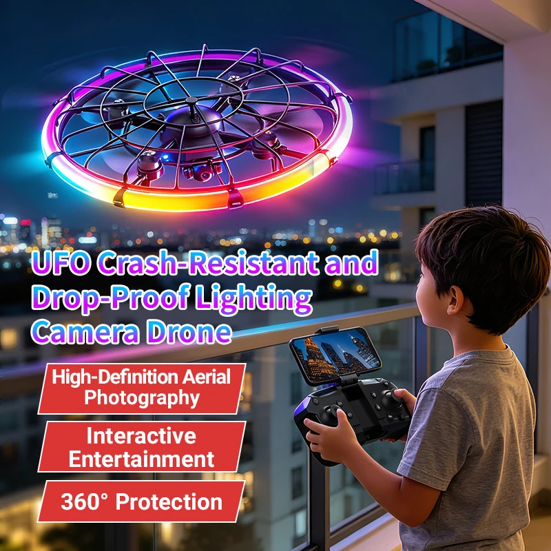 Photography Lightning - Dron RC JJRC H145 UFO con