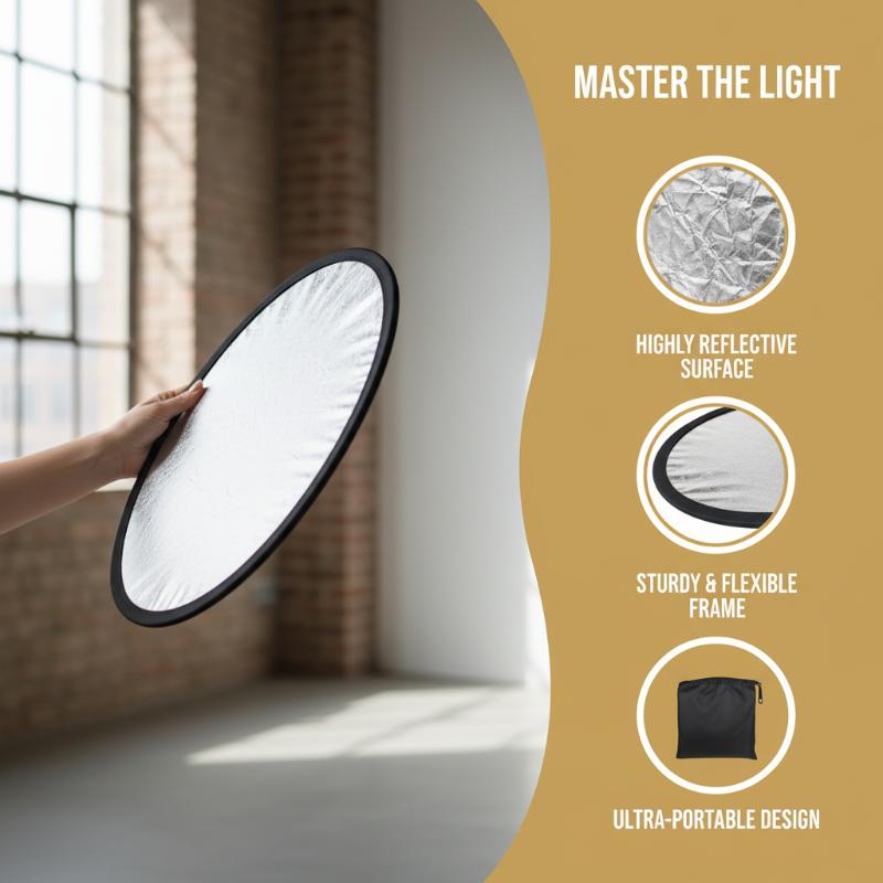Photography Lighting Reflector - Reflector de Fotografía Redondo 5 en