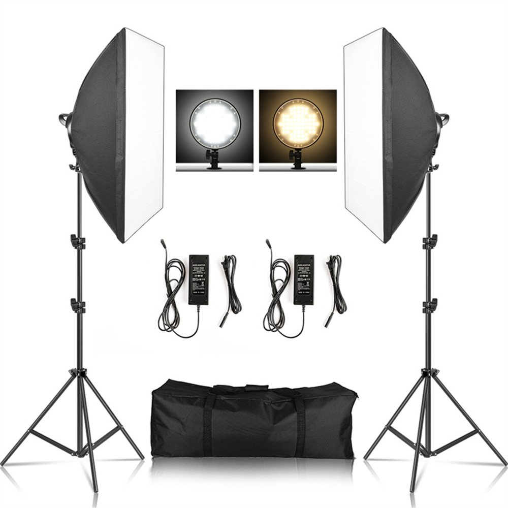Photography Lightning - Kit de fotografía de luz Softbox,