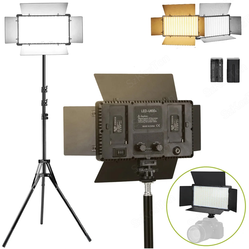 Photography Lightning - Kit de iluminación LED para estudio