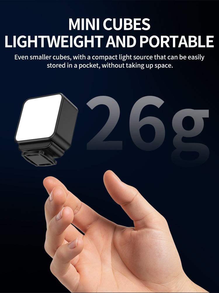 Mini Luz LED Magnética para Vi - Photography Lighting Styles reseña y precio