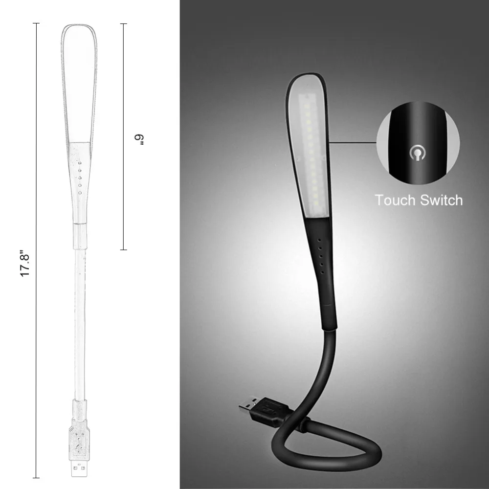 Mini lámpara USB portátil port - Photography Lighting Book reseña y precio