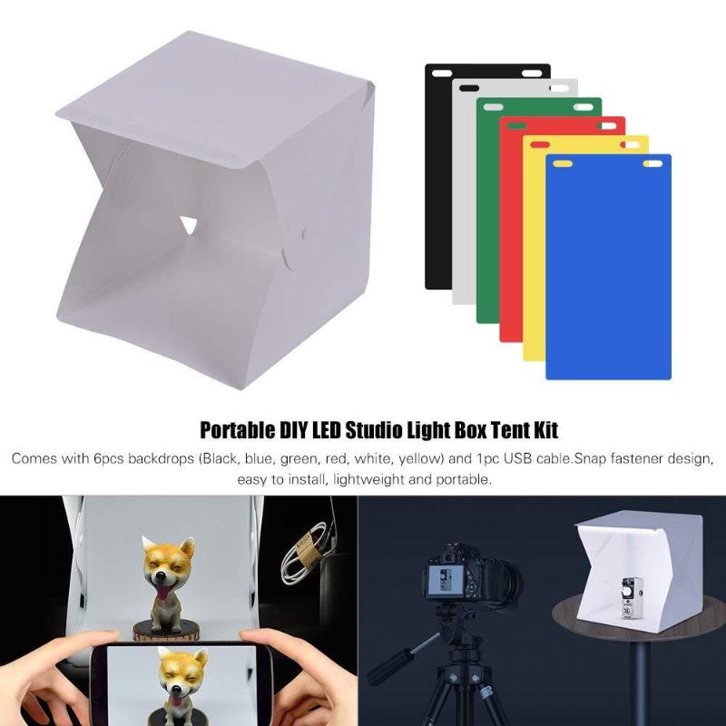【C】Caja de Luz LED Portátil pa - Photography Lightning reseña y precio