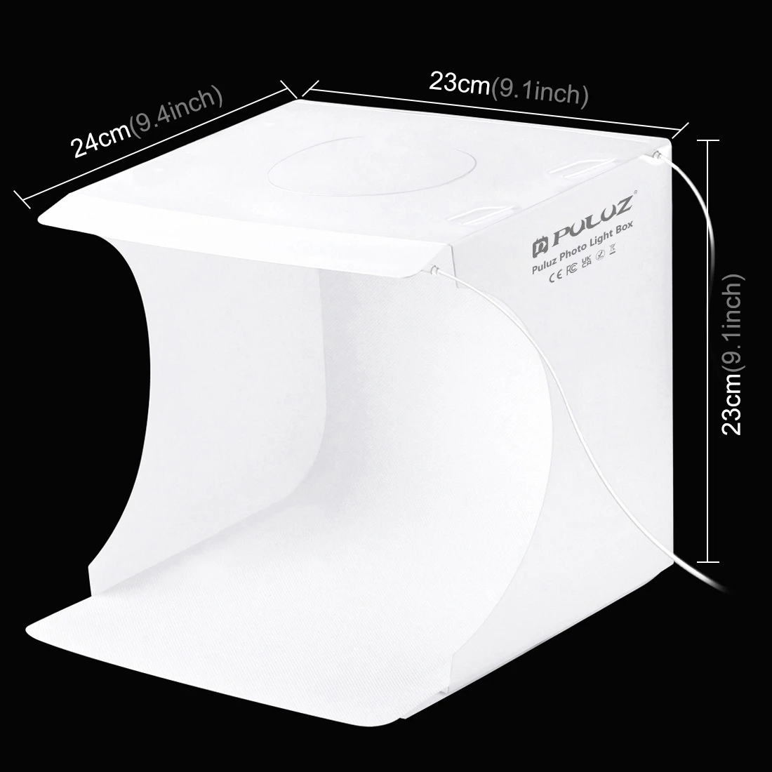 PULUZ 20cm Mini 2 paneles LED  - Makeup Photography Lighting reseña y precio
