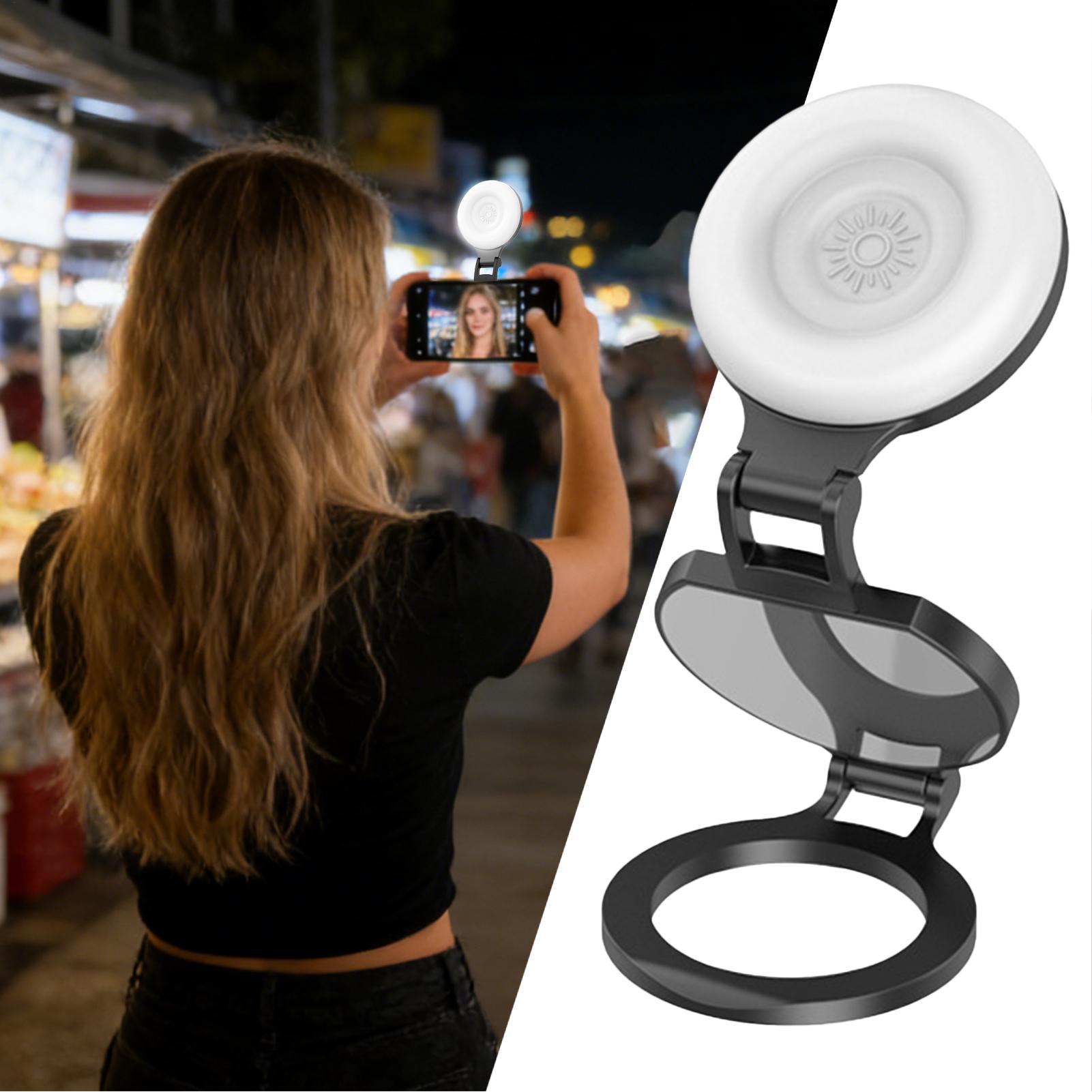 Luz magnética para Selfie, lin - Makeup Photography Lighting reseña y precio