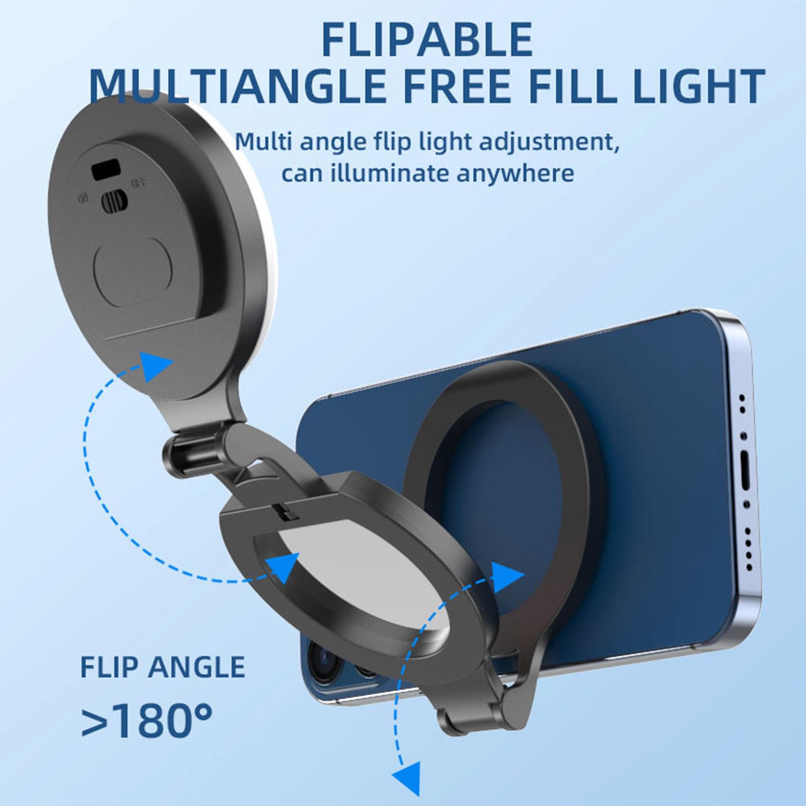 Luz magnética para Selfie, lin - Makeup Photography Lighting reseña y precio