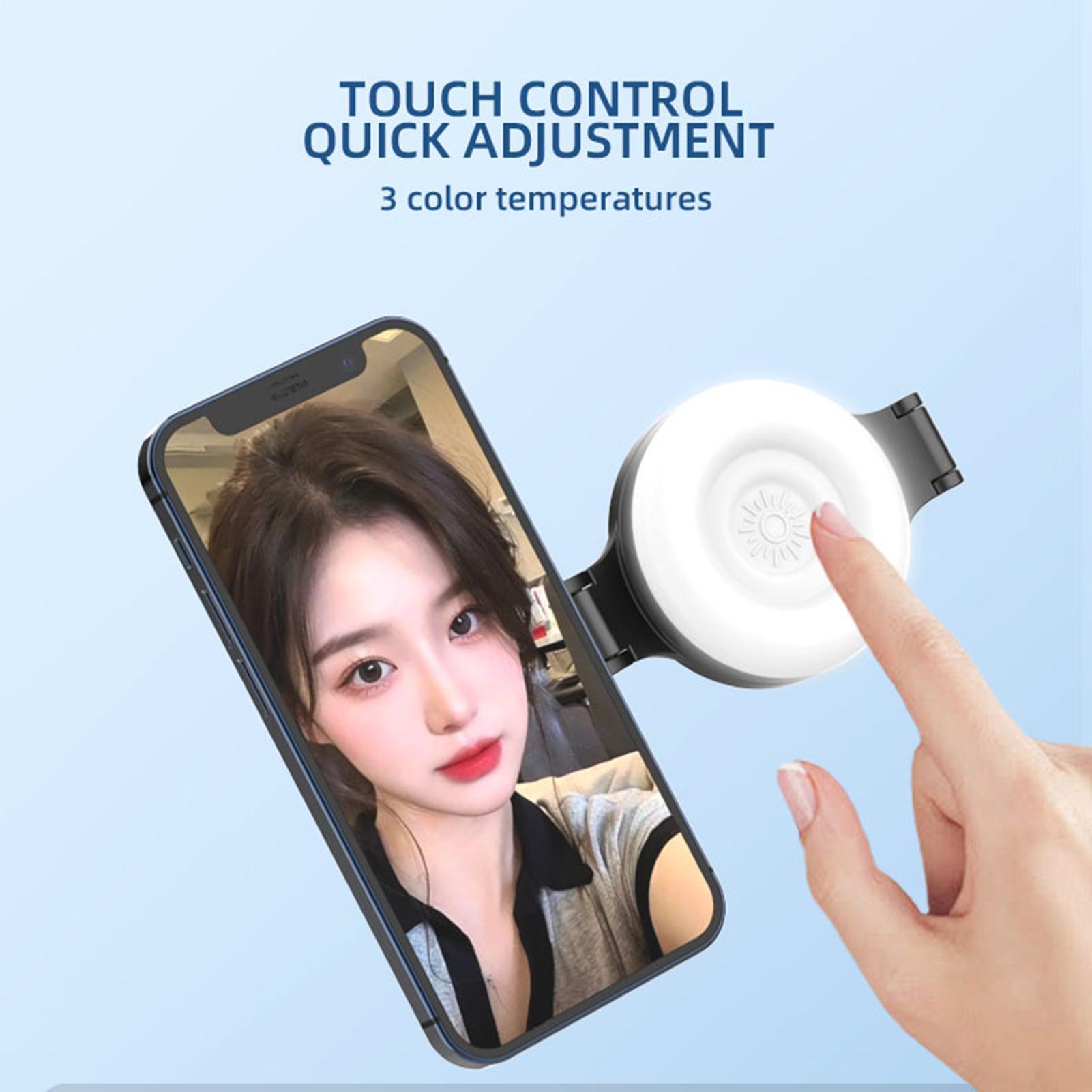 Luz magnética para Selfie, lin - Makeup Photography Lighting reseña y precio