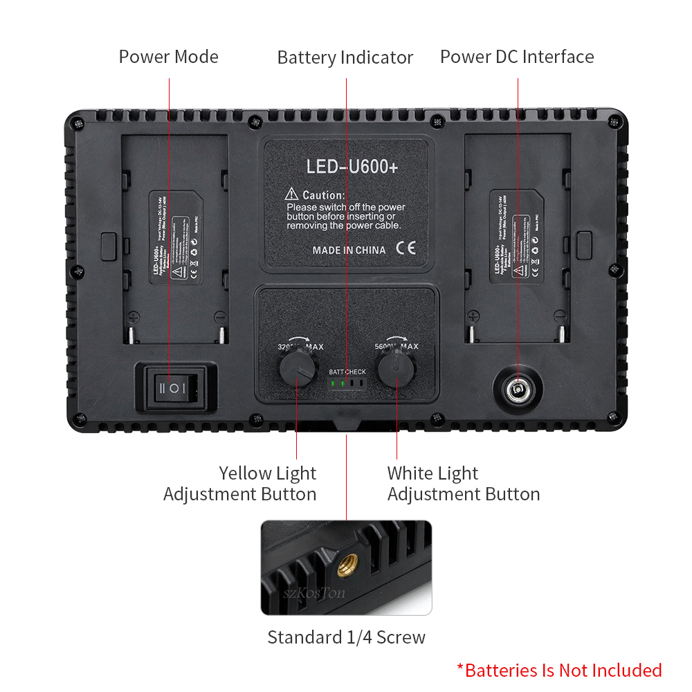 Luz LED de estudio fotográfico - Photography Lightning reseña y precio