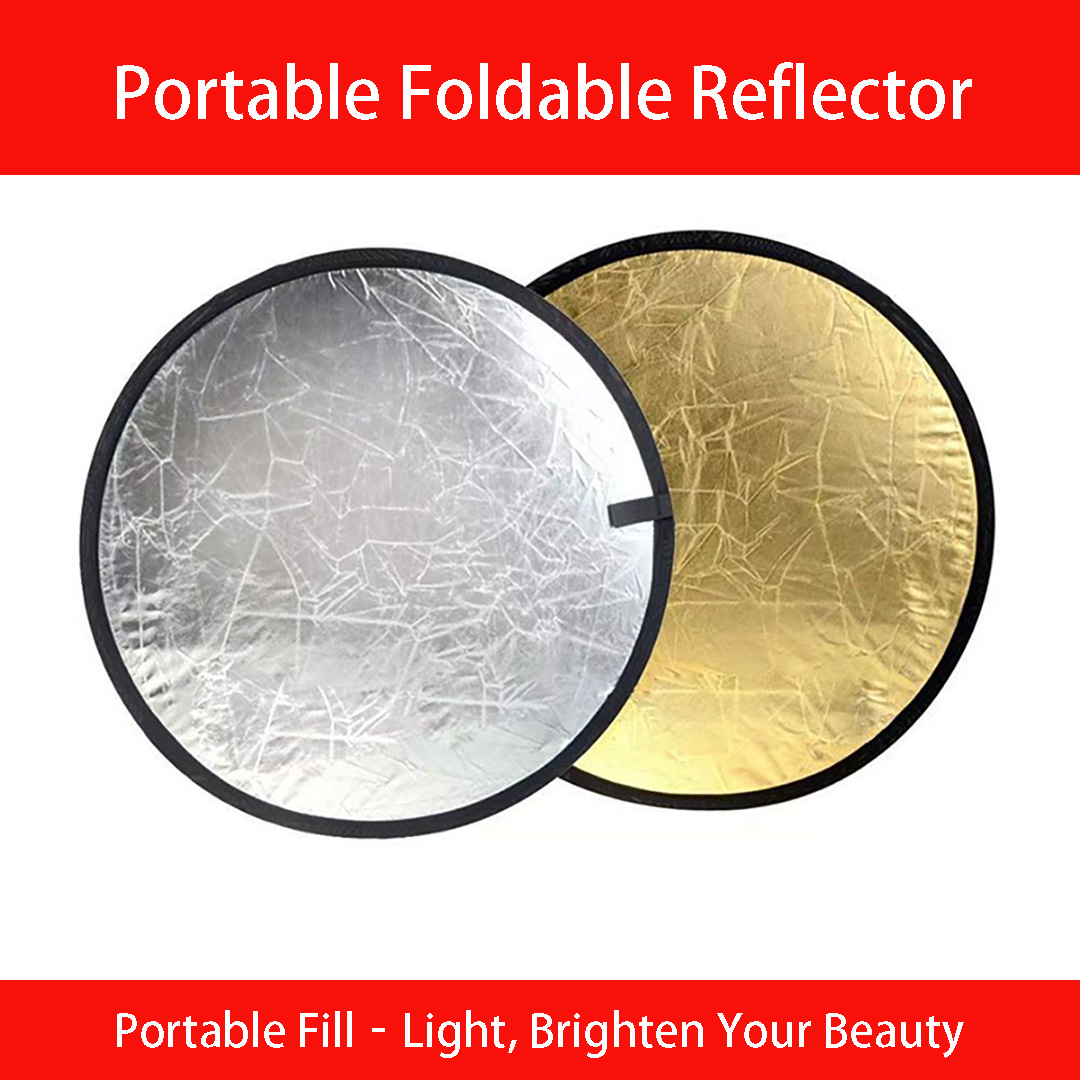 Reflector redondo de doble car - Photography Lighting Reflector reseña y precio