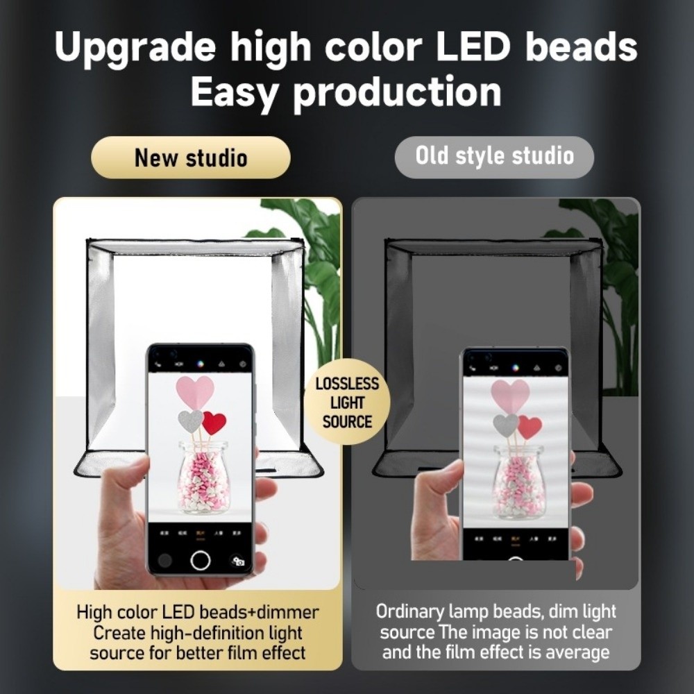 Caja de luz LED suave de 45/65 - Photography Lighting Softbox reseña y precio