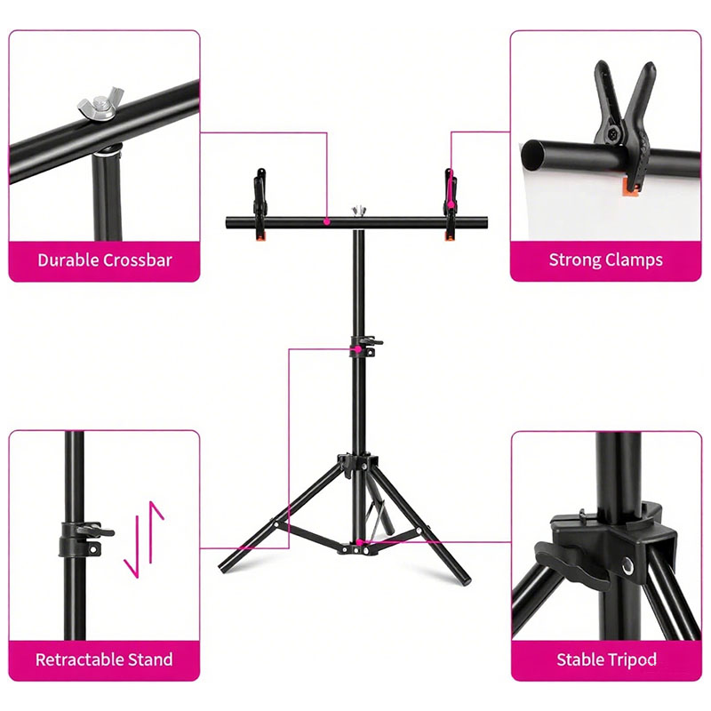 Soporte para fondos de fotogra - Photography Lighting Setup reseña y precio