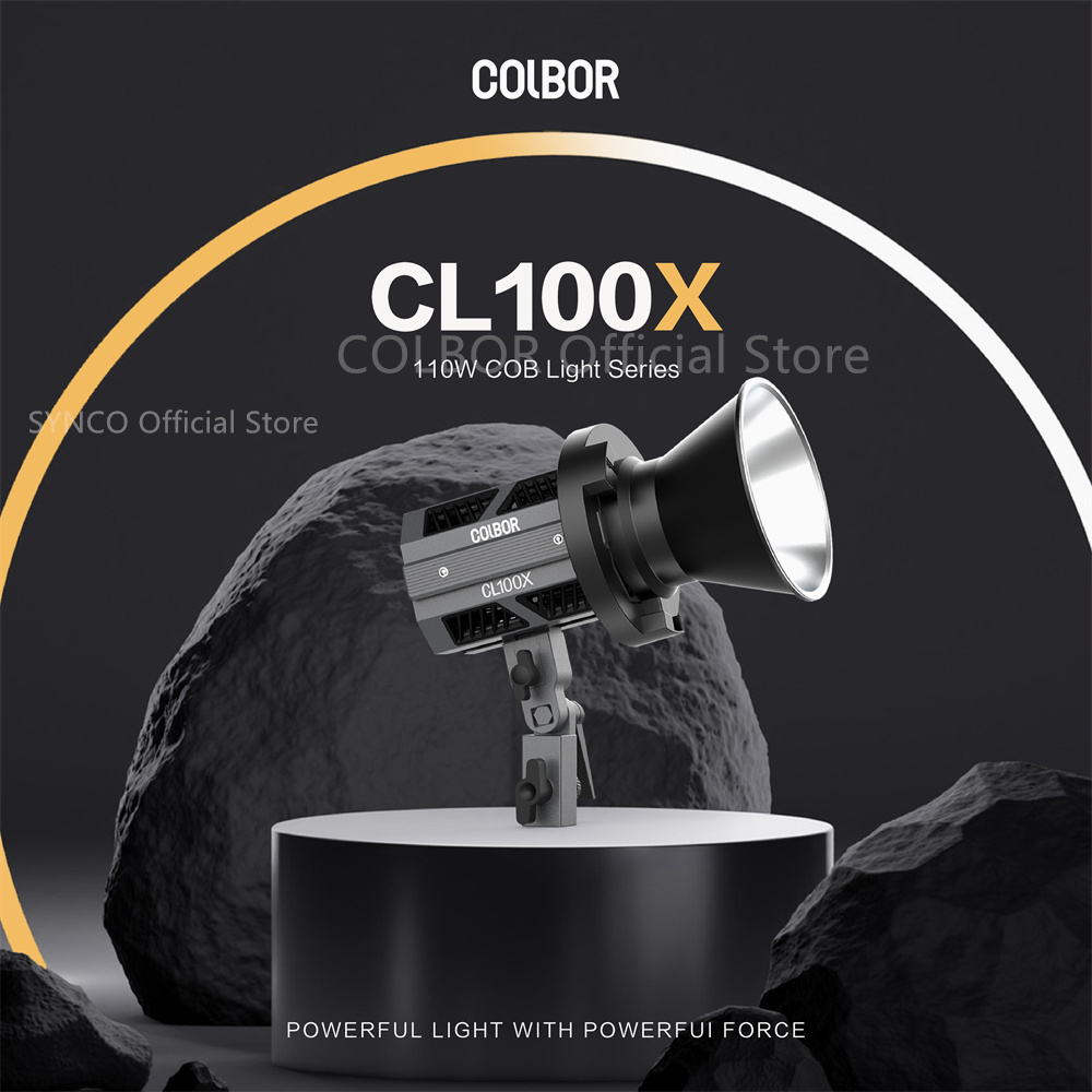 COLBOR-Lámpara de luz Led COB  - Photography Lightning reseña y precio