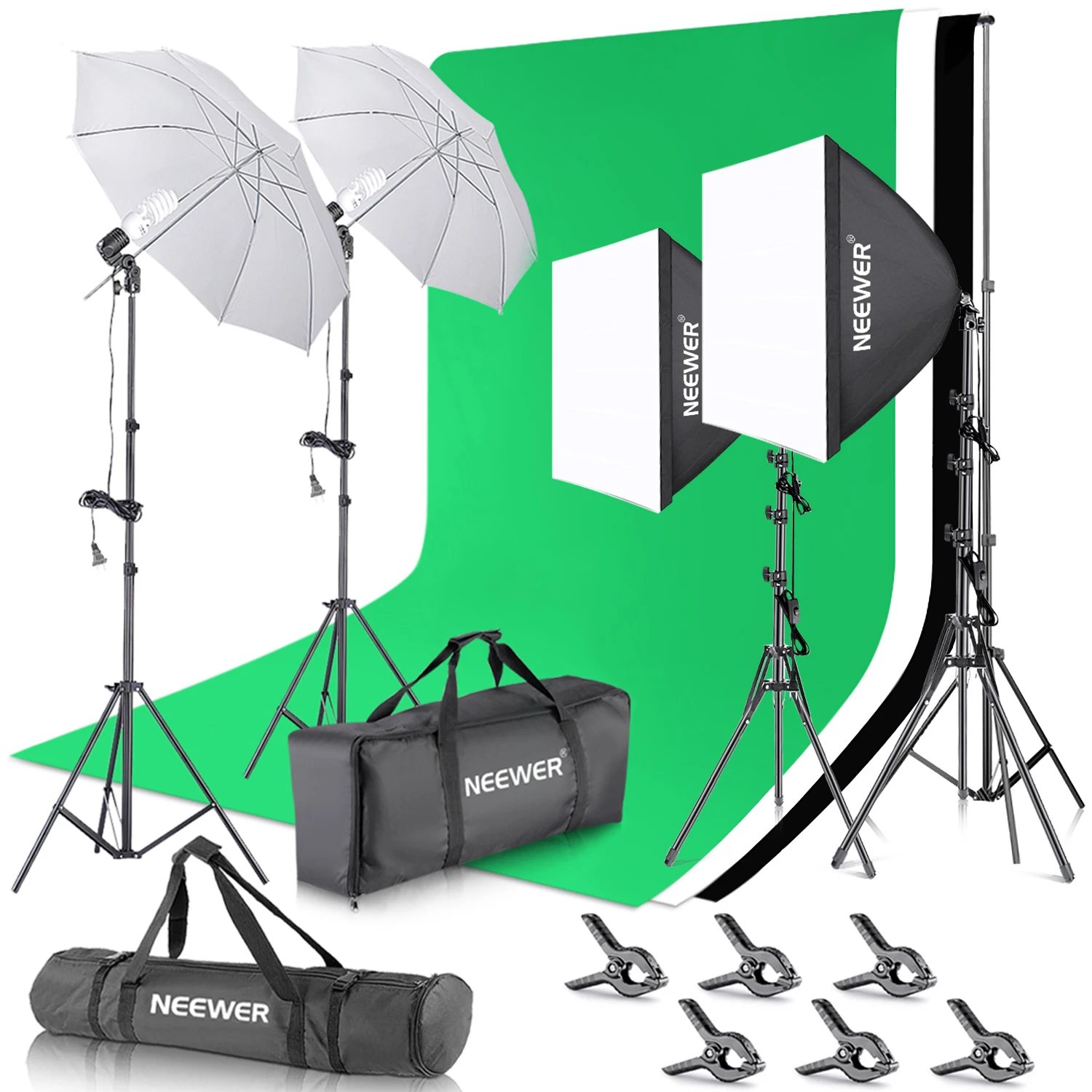 Kit de Iluminación para Fotogr - Photography Lighting Kit Neewer reseña y precio