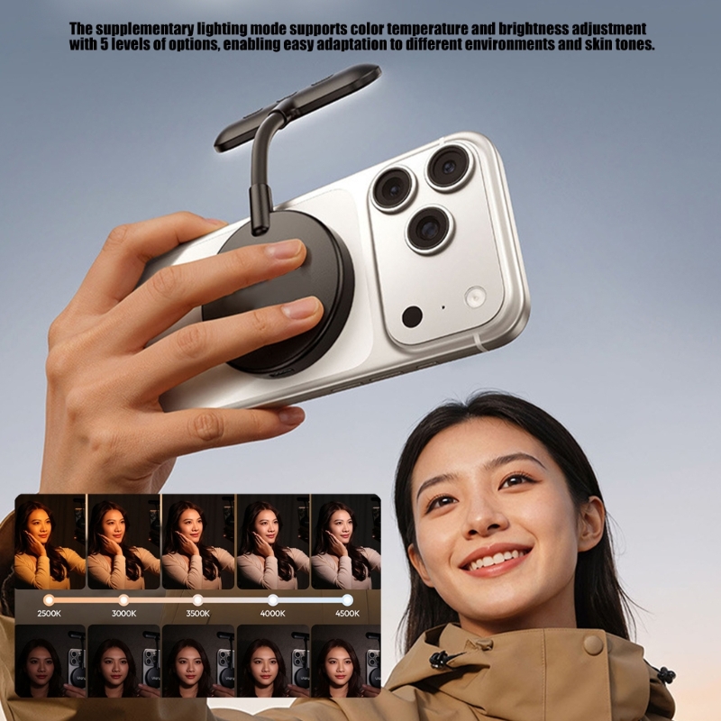 Lámpara LED magnética ABS port - Photography Lighting Book reseña y precio