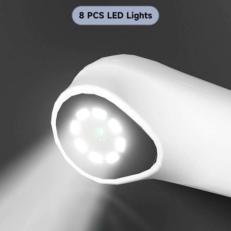Cámara endoscópica oral 1440P, - Macro Photography Led Lighting reseña y precio