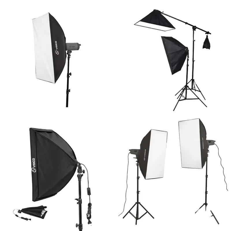 Estudio Fotográfico Portátil d - Photography Lighting Softbox reseña y precio