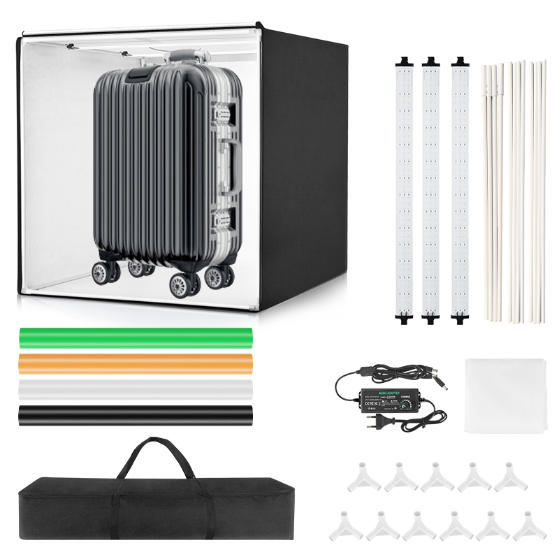 Caja de luz para fotografía, 3 - Photography Lighting Softbox reseña y precio