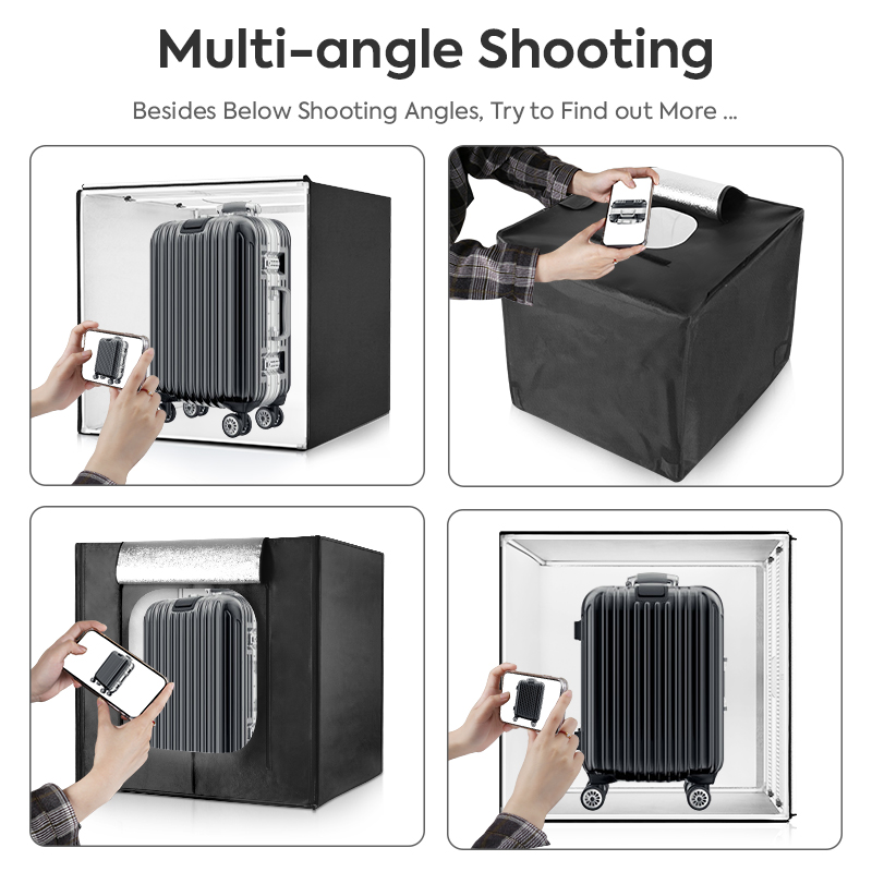 Caja de luz para fotografía, 3 - Photography Lighting Softbox reseña y precio