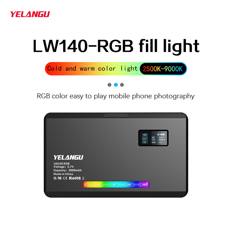 YELANGU RGB luz LED de vídeo W - Photography Lightning reseña y precio