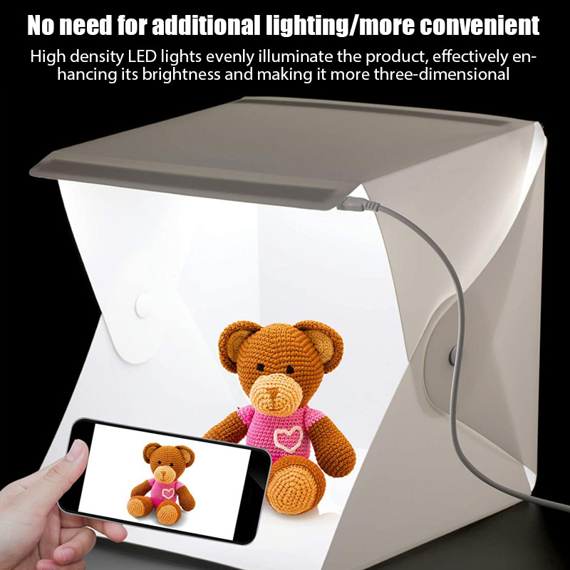 Caja de luz Mini caja de estud - Photography Lightning reseña y precio