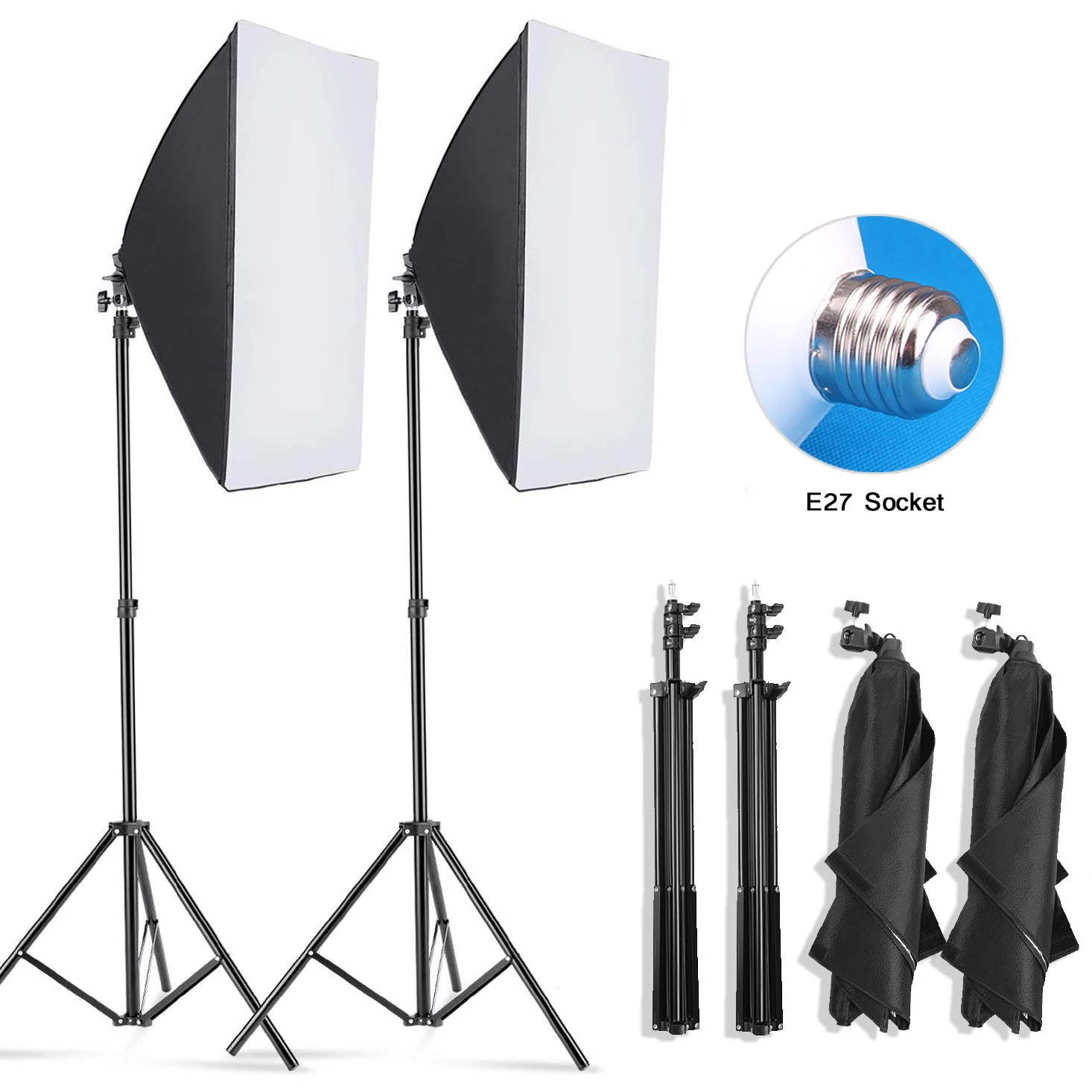 Softbox de fotografía profesio - Photography Lighting Softbox reseña y precio