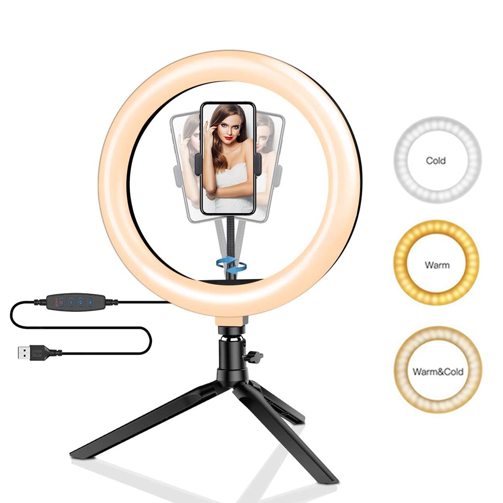 Anillo Led de 26cm y 10 pulgad - Photography Lightning reseña y precio