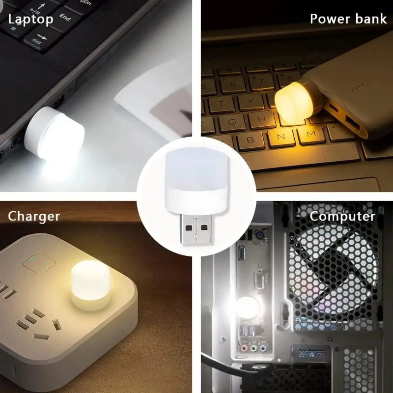 Mini luz nocturna USB, protecc - Photography Lighting Book reseña y precio