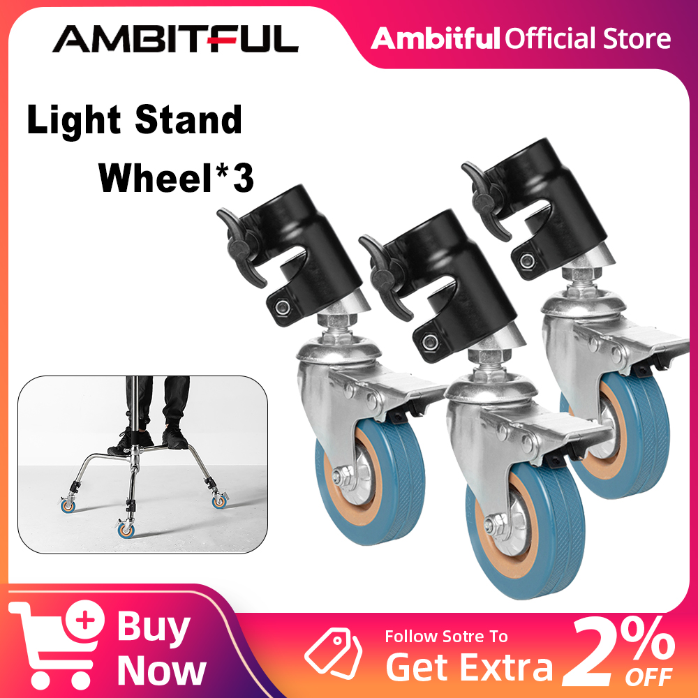 AMBITFUL-Juego de ruedas girat - Photography Lighting Setup reseña y precio