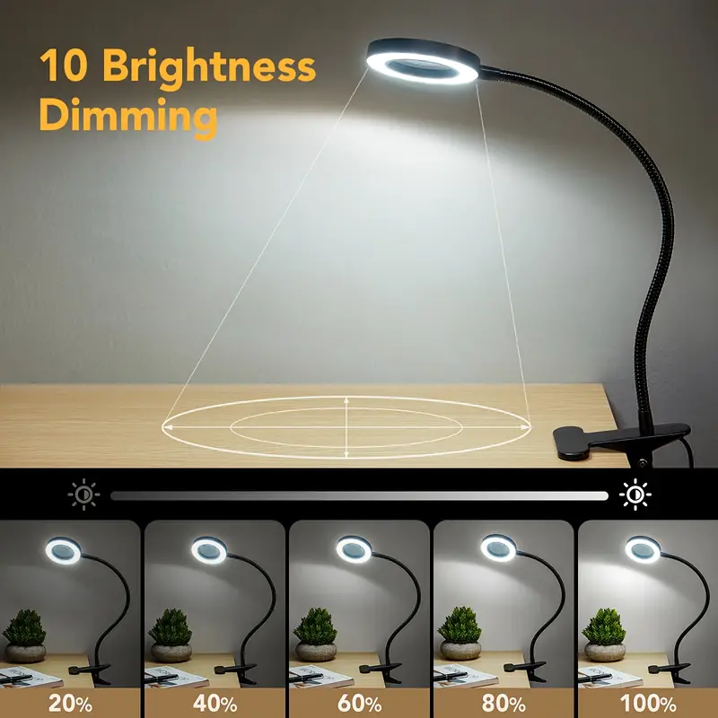 Lámpara de Escritorio con Clip - Photography Lighting Book reseña y precio