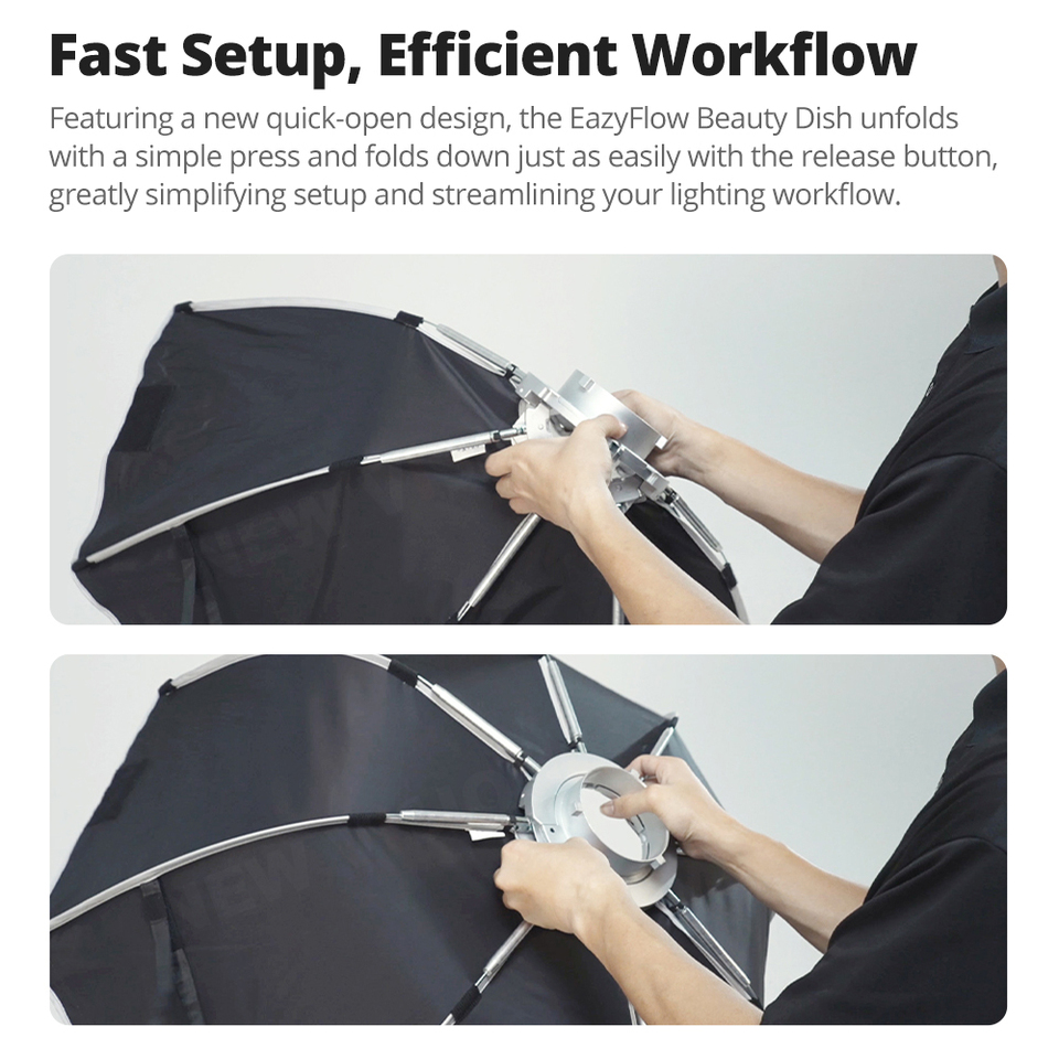 Godox EazyFlow Beauty Dish 65/ - Photography Lighting Beauty Dish reseña y precio