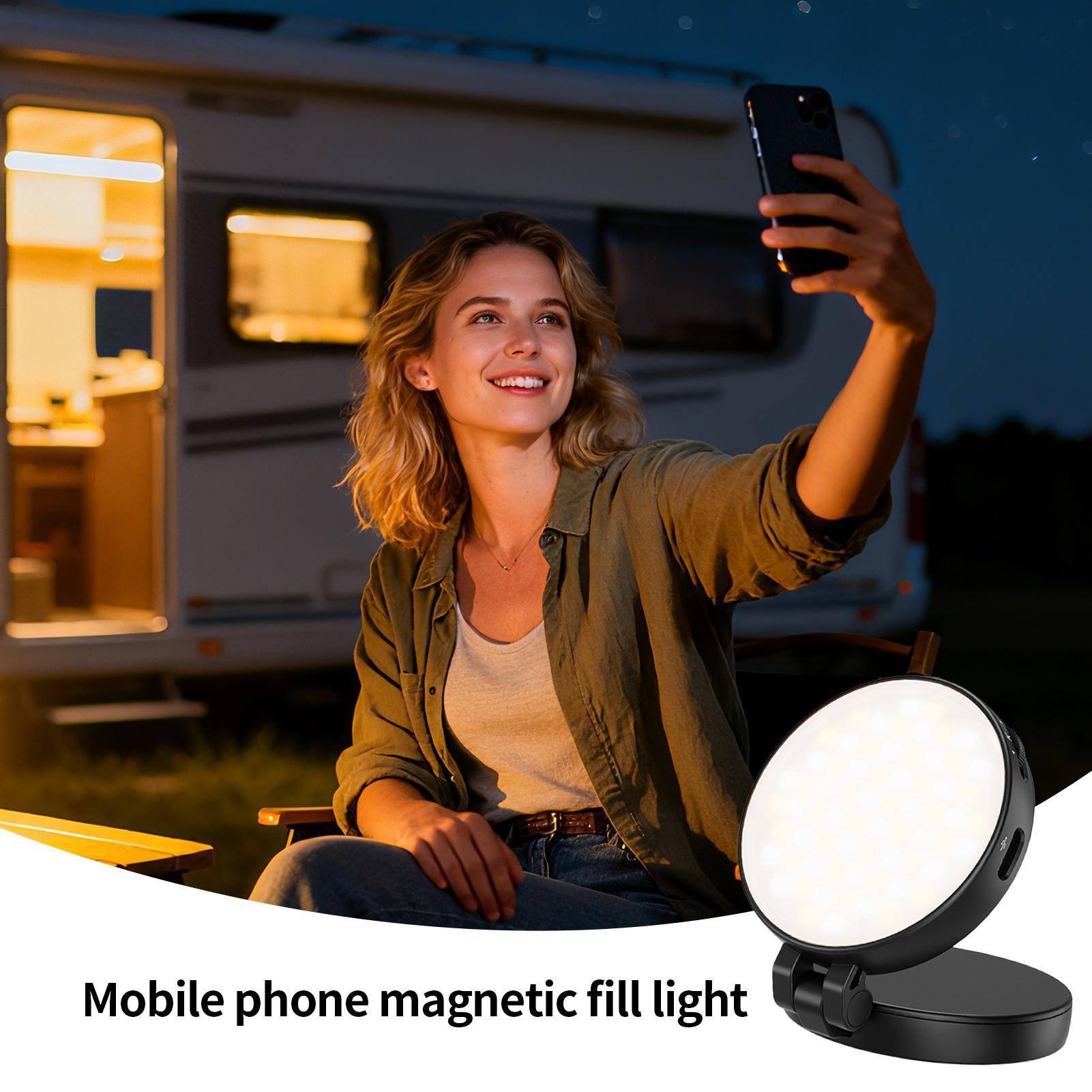 Luz de teléfono, lámpara de gr - Makeup Photography Lighting reseña y precio