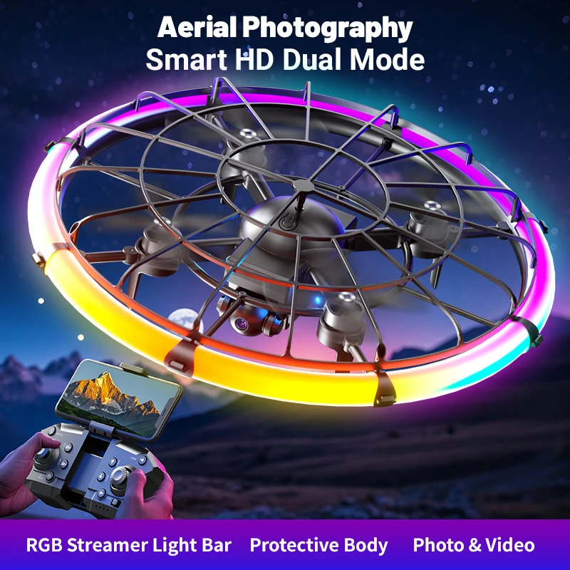 Dron RC JJRC H145 UFO con Lent - Photography Lightning reseña y precio