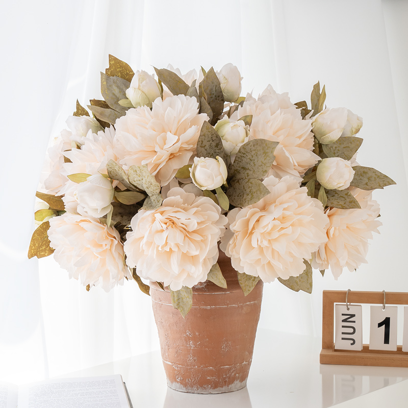 1 Pieza de Flor Artificial de  - Photography Lighting Simulation reseña y precio