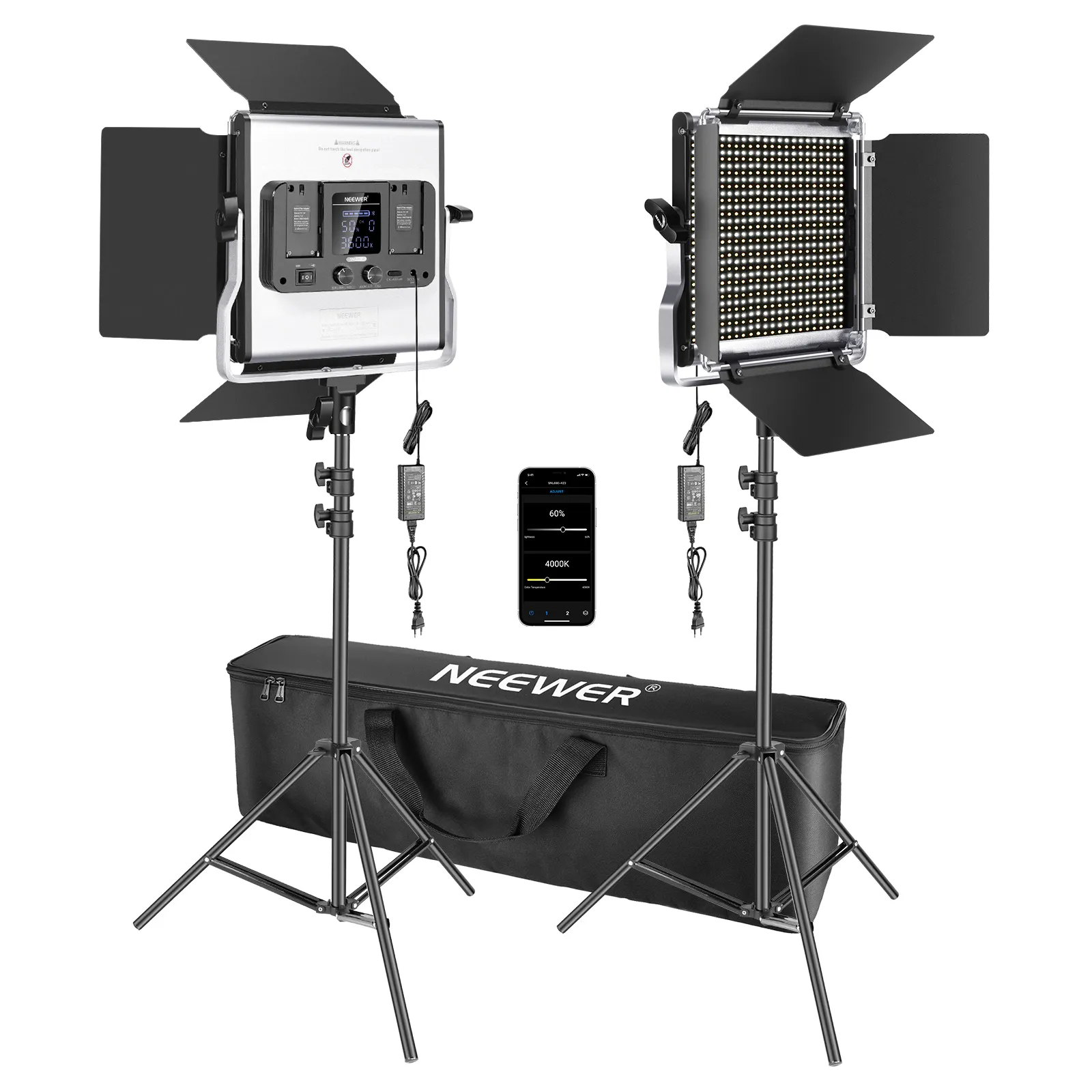 Luz de video LED Neewer 660 de - Photography Lighting Kit Neewer reseña y precio